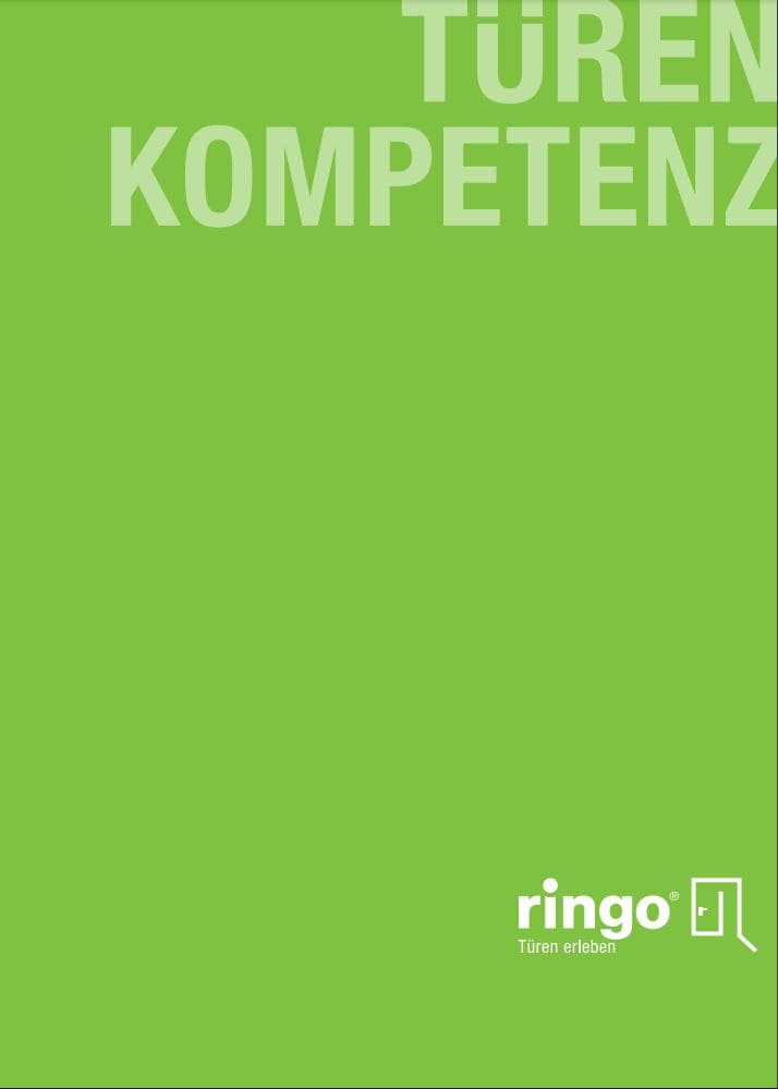 ringo Türenkompetenz Katalog zum Blättern