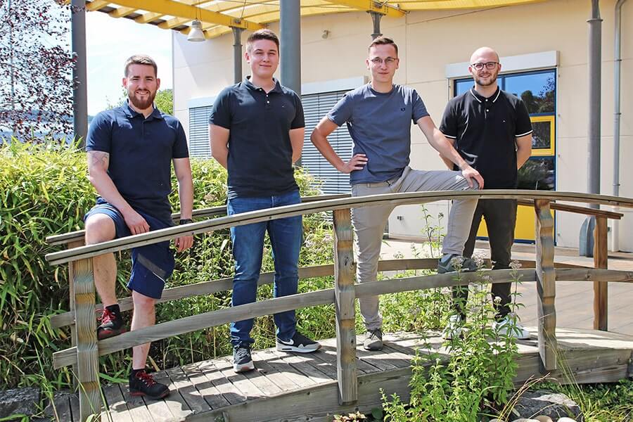 Absolventen der Ausbildung bei Leyendecker in Trier