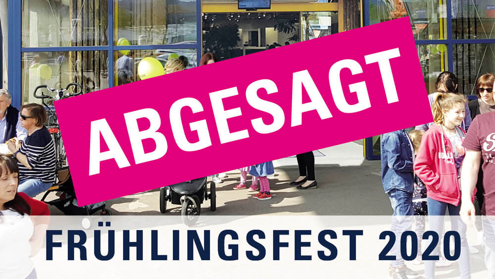 Frühlingsfest 2020 abgesagt