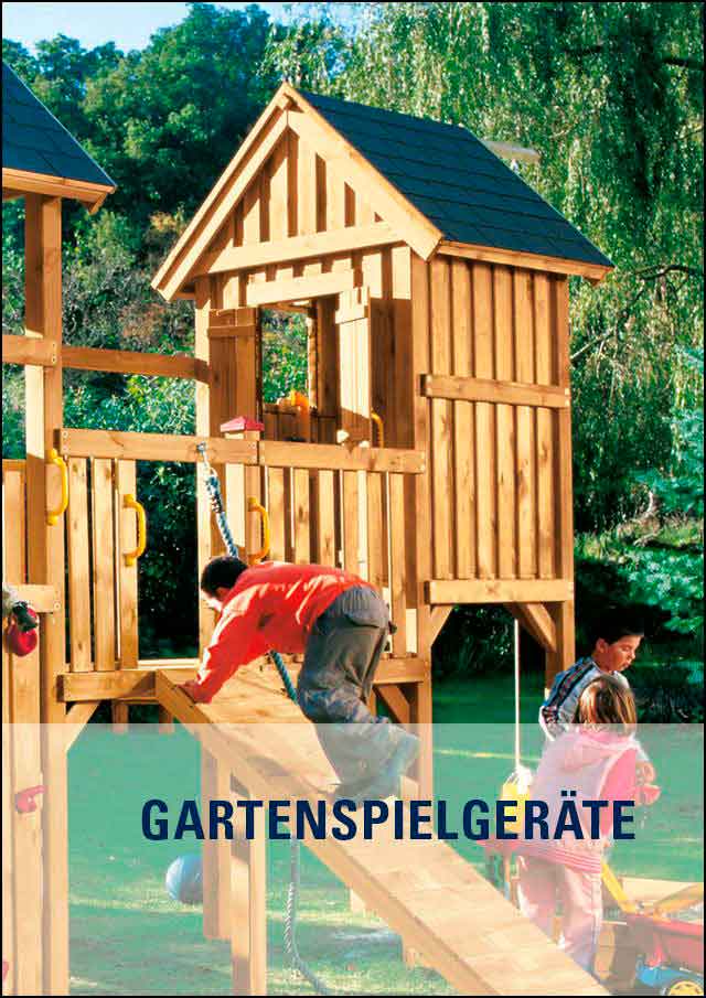 Hersteller-Kataloge über Gartenspielgeräte und Spielturm-Sets von Brügmann