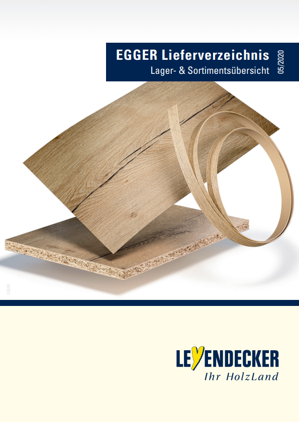 Leyendecker Katalog - Egger Lieferverzeichnis 2020/ 2022