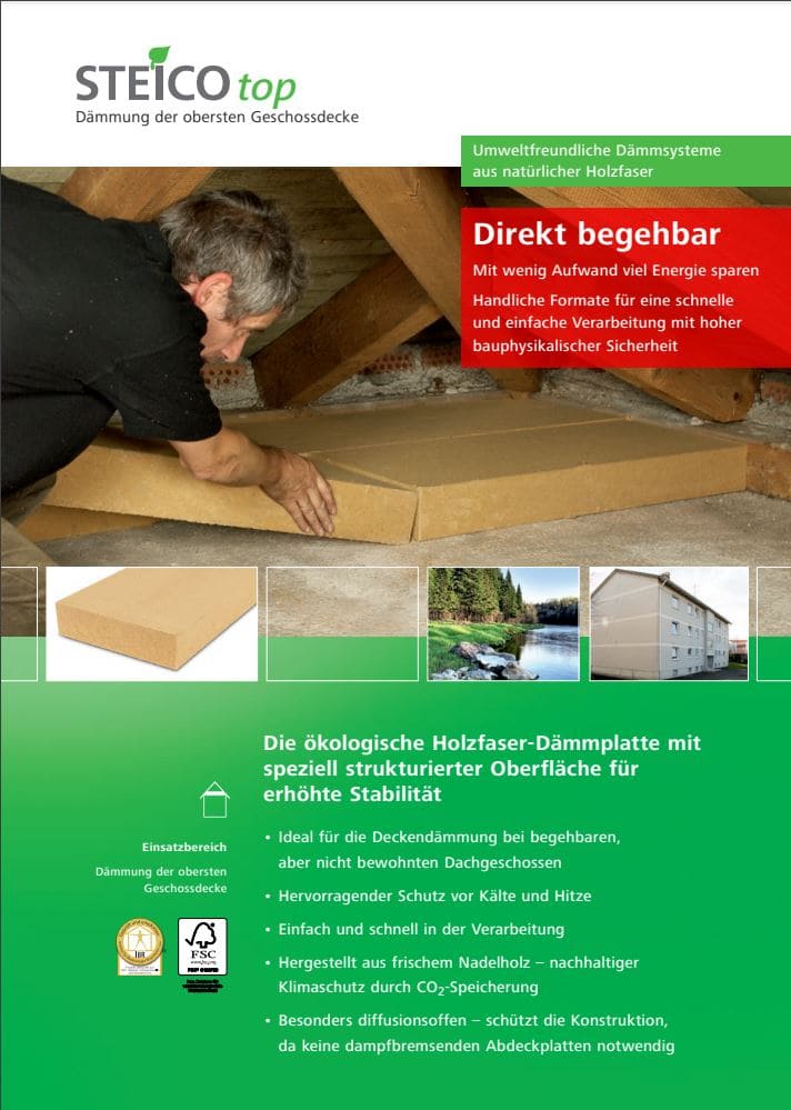 Steico top Katalog zum Blättern