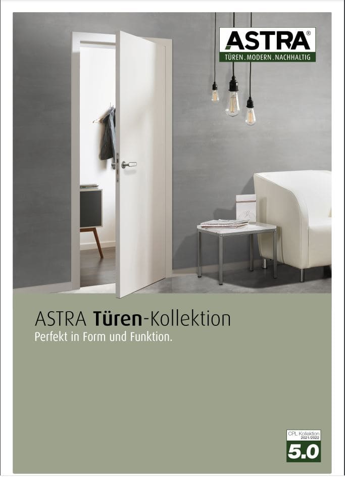 ASTRA Türen Kollektion Katalog zum Blättern