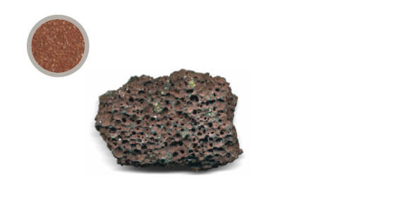 Megawood Farbe Lavabraun