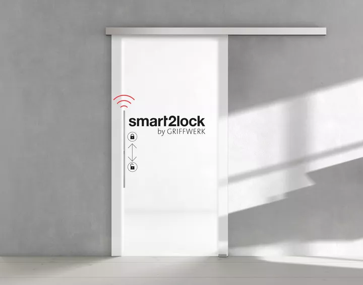 Griffwerk smart2lock für PLANEO Schiebetüren