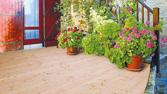 Terrassendiele Douglasie Terrassendiele Douglasie
