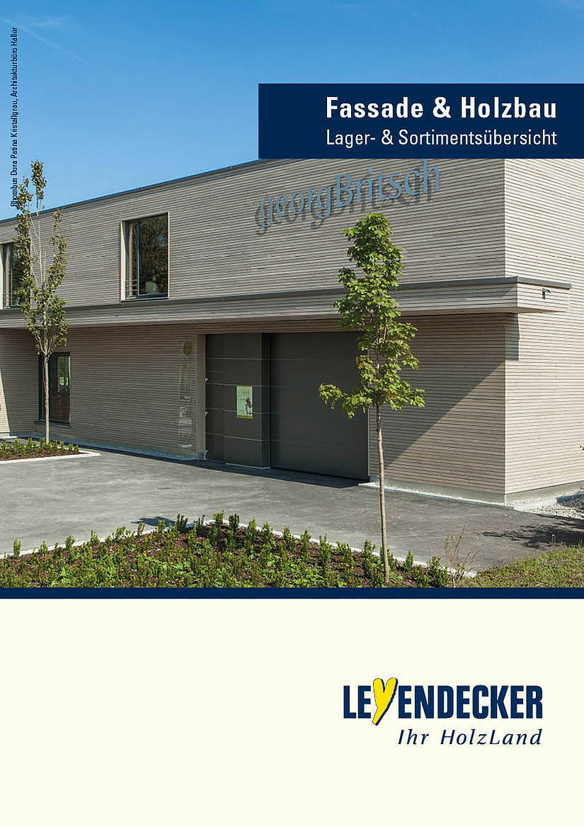 Holzbau-Fassaden-Katalog von Leyendecker